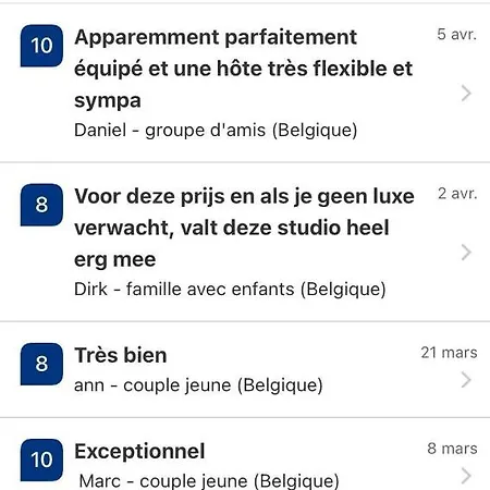 Studio 2 Pers. Tourisme Et Business Lejlighed